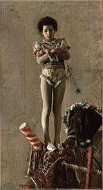 Antonio Mancini - Il Saltimbanco (1879)