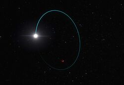 Artist’s impression of the system with the most massive stellar black hole in our galaxy (eso2408a).jpg