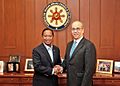 Assistant Secretary Russel Is Greeted By Philippine Vice President Binay in Manila (15723391923)