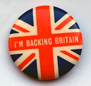 Backing Britain Badge