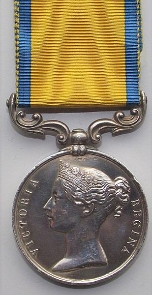 Baltic Medal 1854-55 (Obverse)