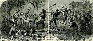 Battle of Milliken's Bend- Hillen 1864 (14576291300) (cropped)