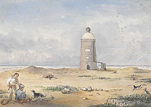 Beacon built at Raines Islet, commenced on June 16th and completed September 12th, 1844.jpg