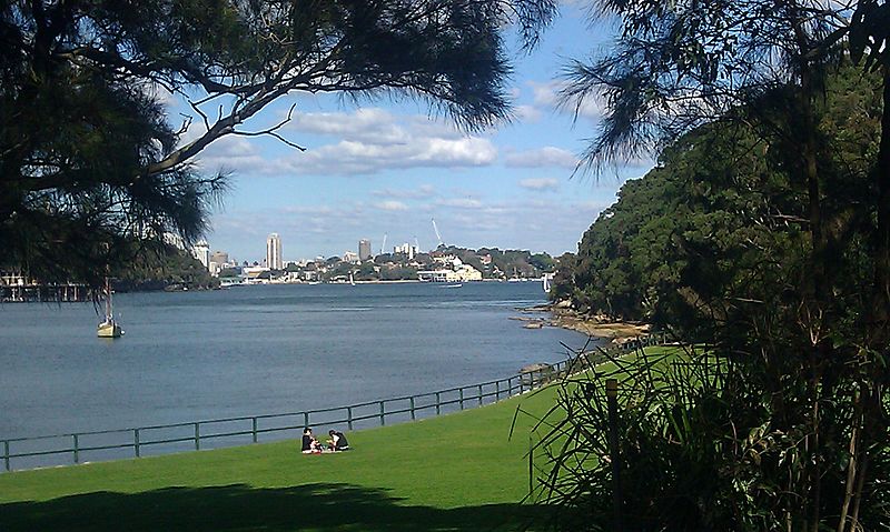 Berry Island reserve park view