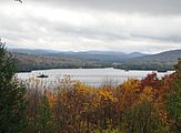 Blue Mountain Lake from the Adirondack Museum