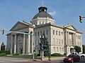 Boone County Courthouse in Lebanon from northwest