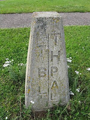 Boundary marker-375