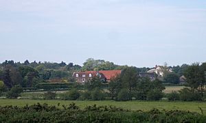 Butley Abbey Farm from SE