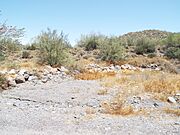 Cave Creek-Stoneman Military Trail-Black Mountains ruins-1865