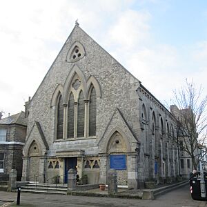 Central United Reformed Church, Ventnor Villas, Hove (December 2016)