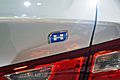 Chevrolet Malibu Hybrid badge WAS 2017 1514
