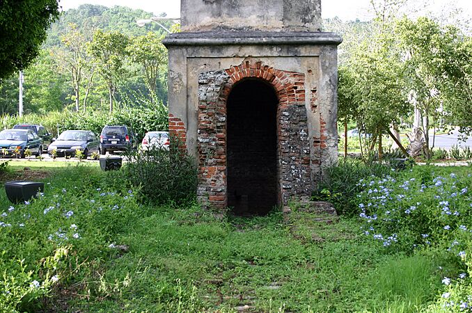 Chimenea en Jardín Botánico y Cultural en Caguas, Puerto Rico
