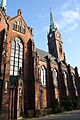 Chorzow Batory kosciol NMP transept i wieza