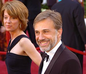 Christoph Waltz and Judith Holste @ 2010 Academy Awards (cropped)