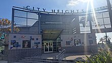 City Heights-Weingart Branch Library entrance