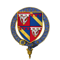Coat of Arms of Sir William le Scrope, KG