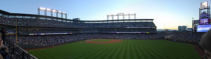 Coors Field Pano