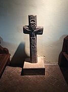 Cwmyoy Christ, Church of St Martin, Cwmyoy