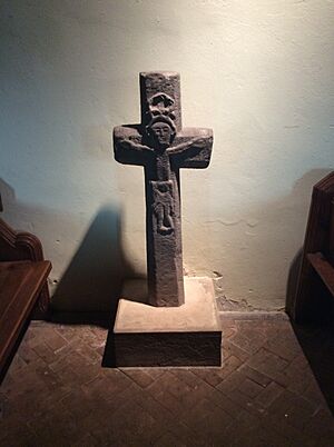 Cwmyoy Christ, Church of St Martin, Cwmyoy