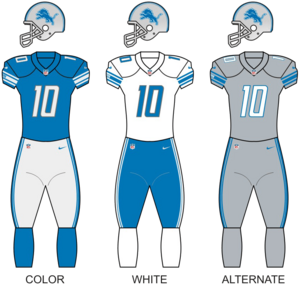 Detroit lions unif17