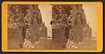 East face of Fort Sumter, Charleston, S.C, from Robert N. Dennis collection of stereoscopic views
