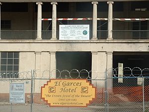 El Garces Hotel Construction Needles CA