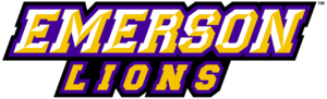 Emerson lions wordmark