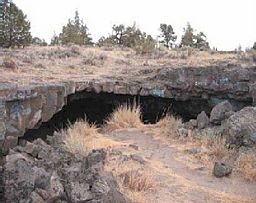 Entrance to Redmond Caves, Redmond, Oregon, 2005.jpg