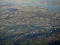 Falkirk and Stenhousemuir from the air (geograph 5229656)