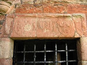 Greenknowe Tower Door