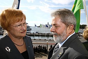 Halonen and Lula