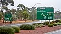Highway sign, Port Augusta West, 2017 (01)