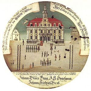 Inbesitznahme der Reichsstadt Hall