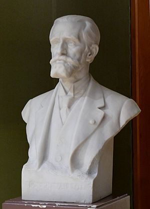 Joseph Vallot buste par Henri Coutheillas