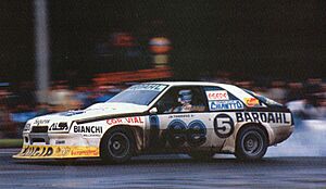 Juan María Traverso Renault Fuego GTX TC 2000 1986