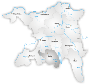 Karte Bezirk Kulm