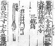Korean hand cannon and fire arrow