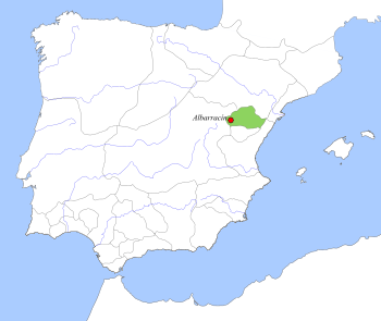 Taifa Kingdom of Albarracín, c. 1037.