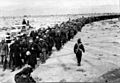 Long line of German prisoners from the Siege of Tobruk cph.3b18198