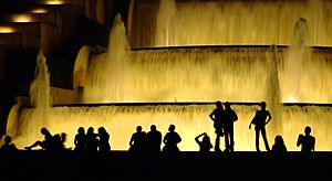 MNAC fountains, Barcelona