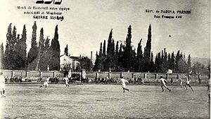 Maccabi de Foot-ball vs Wanderer at Panionios Stadium, Smyrna 1919