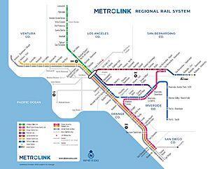 Metrolink Map 2023