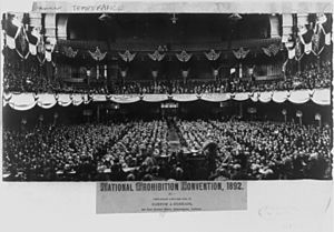 National Prohibition Convention 1892
