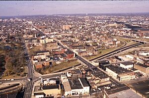 North Market Historic District aerial (cropped)