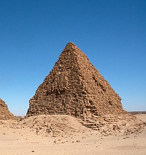 Nuri Pyramid Nu VIII King Aspelta rc 600- c.580 BCE