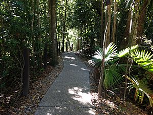 Path near platypus area
