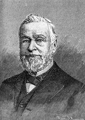 Providence mayor Amos Barstow engraving