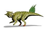 Psittacosaurus sibiricus whole BW