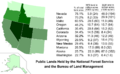 Public Lands Held by the National Forest Service and the Bureau of Land Management