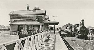 Railway Station - Goulburn, c.1879